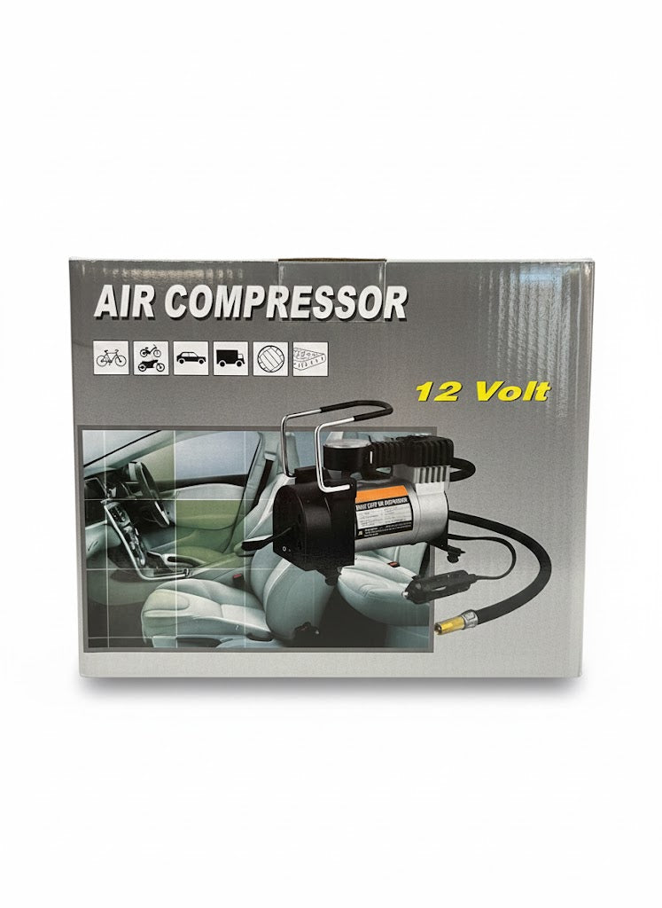 12 Volt Portable Air Compressor for Tires and Inflatables