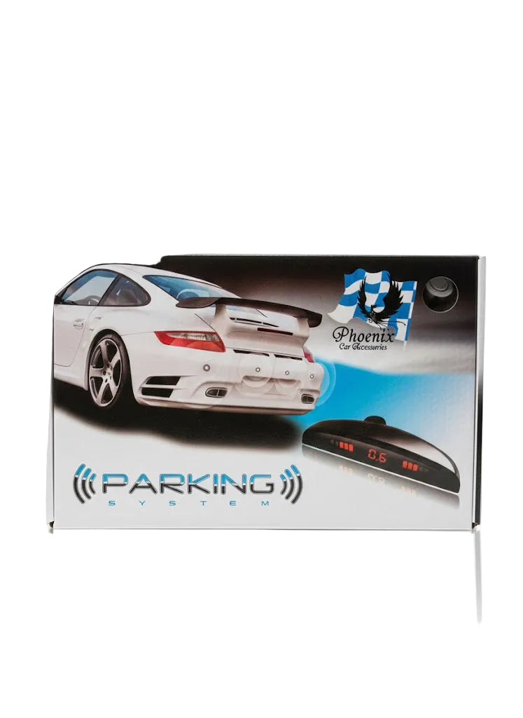 Phoenix Universal 4-Sensor Reverse Parking System with LED Display