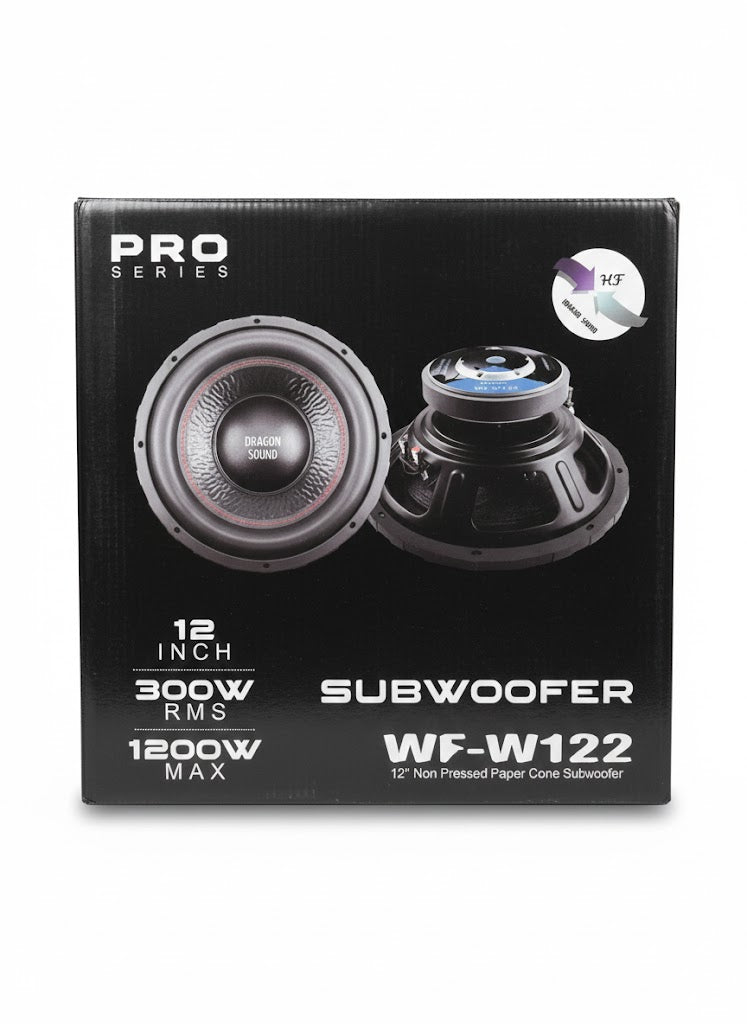 Dragon Sound PRO SERIES 12" Subwoofer (WF-W122)